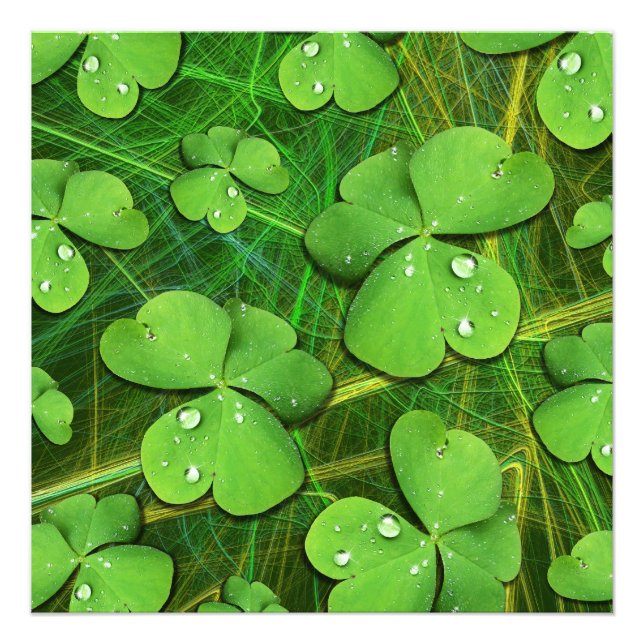 Green Kleeblatt St Patrick's iPhone 5 Case-Mate Fotodruck (Vorne)