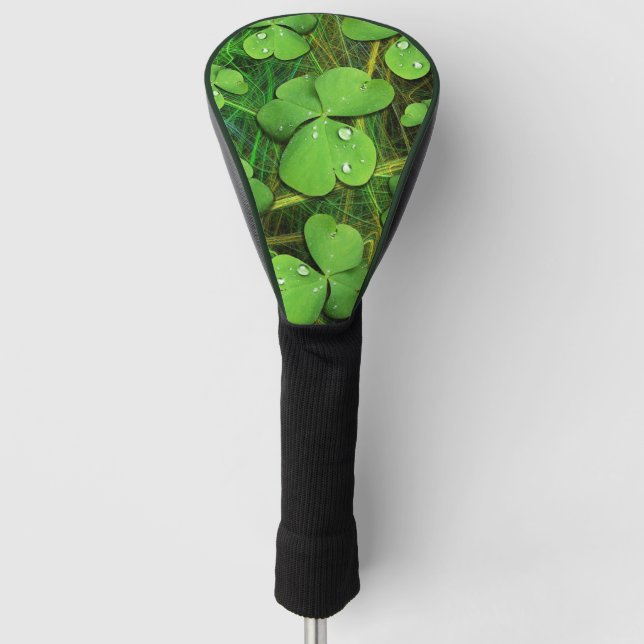 Green Kleeblatt St Patrick's iPhone 5 Case-Mate Golf Headcover (Vorderseite)