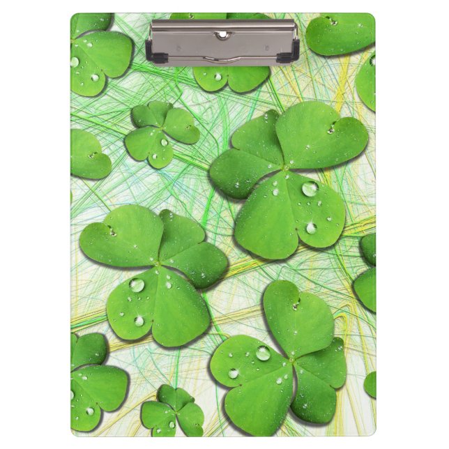 Green Kleeblatt St Patrick's iPhone 5 Case-Mate Klemmbrett (Vorderseite)