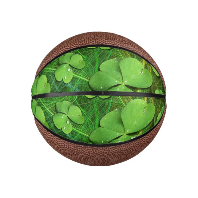 Green Kleeblatt St Patrick's iPhone 5 Case-Mate Mini Basketball (Vorderseite)