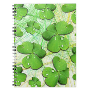 Green Kleeblatt St Patrick's iPhone 5 Case-Mate Notizblock