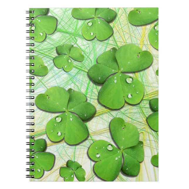 Green Kleeblatt St Patrick's iPhone 5 Case-Mate Notizblock (Vorderseite)