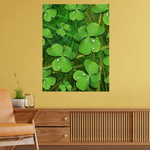 Green Kleeblatt St Patrick's iPhone 5 Case-Mate Poster