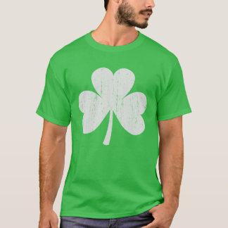 Green Kleeblatt T - Shirt gestört St Patrick's T-S