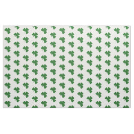 Green Kleeblatts Pattern St. Patrick's Day Stoff