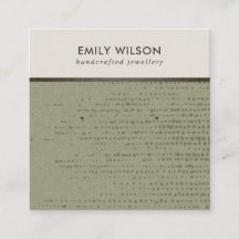 GREEN KRAFT WHITE DOTS STUDIEREN ERFAHRUNGSKARTE