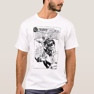 Green Lantern - Action Comic Cover, Black and Whit T-Shirt