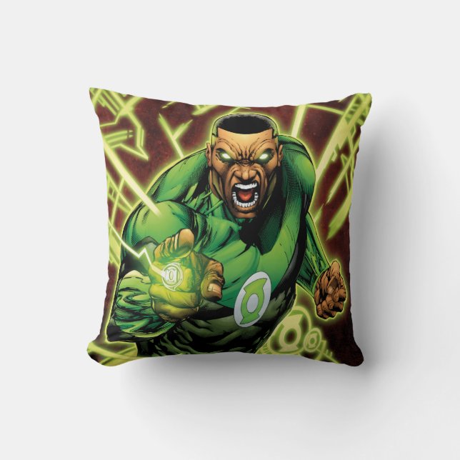 Green Lantern Corps #61 Comic Cover War of GL Kissen (Vorderseite)