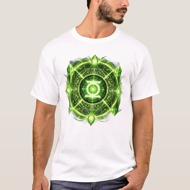Green lantern & Dr. Strange  T-Shirt (Vorderseite)