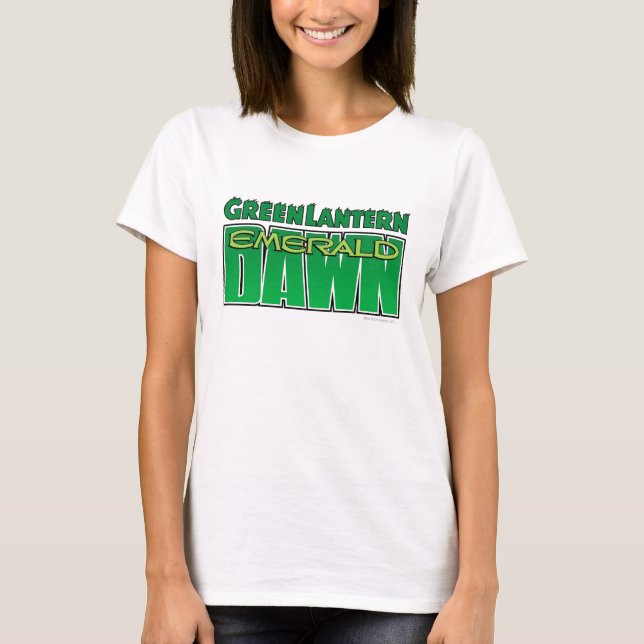 Green Lantern - Emerald Dawn Logo T-Shirt (Vorderseite)