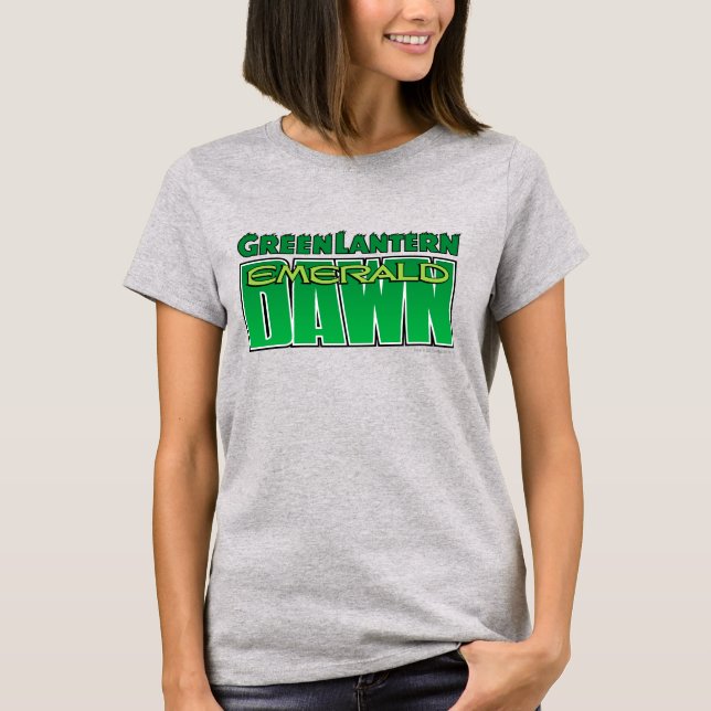 Green Lantern - Emerald Dawn Logo T-Shirt (Vorderseite)