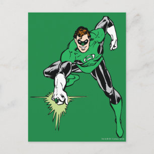 Green Lantern Fight Postkarte