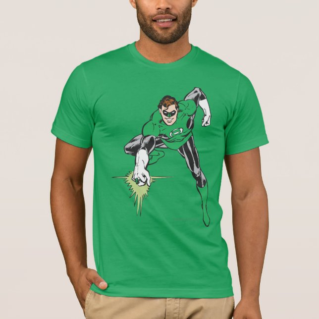 Green Lantern Fight T-Shirt (Vorderseite)
