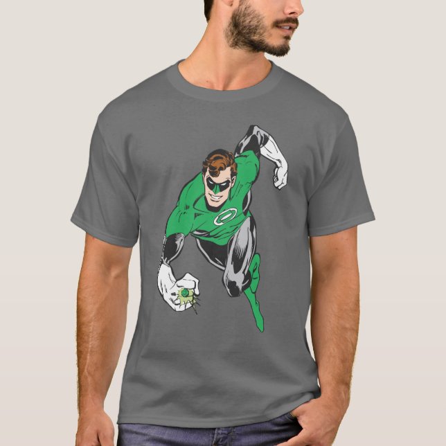 Green Lantern Fly Forward T-Shirt (Vorderseite)