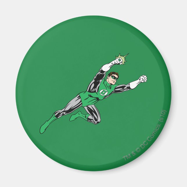 Green Lantern Fly Right Magnet (Vorne)