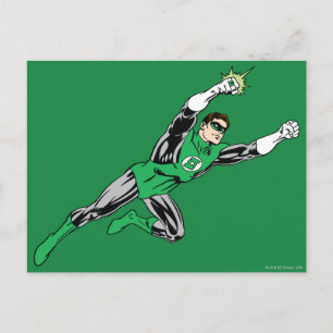 Green Lantern Fly Right Postkarte