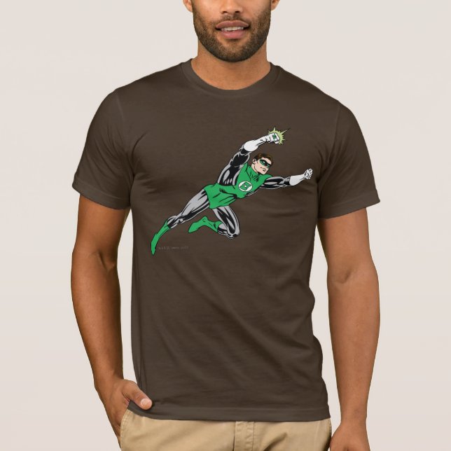 Green Lantern Fly Right T-Shirt (Vorderseite)