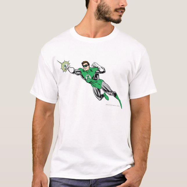 Green Lantern Fly Verlassen 2 T-Shirt (Vorderseite)