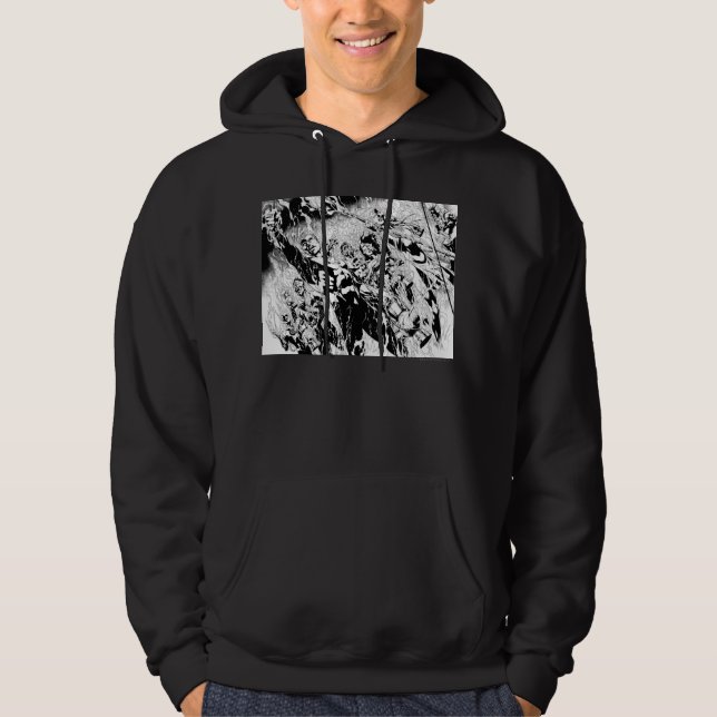 Green Lantern Group Hoodie (Vorderseite)