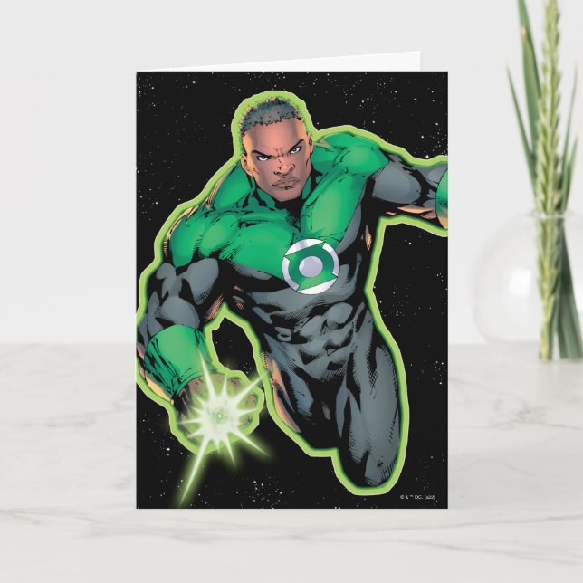 Green Lantern John Stewart Karte (Vorderseite)