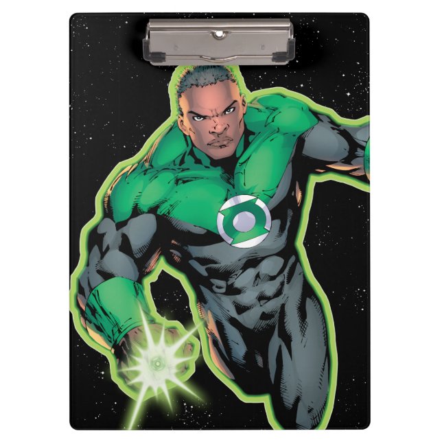 Green Lantern John Stewart Klemmbrett (Vorderseite)