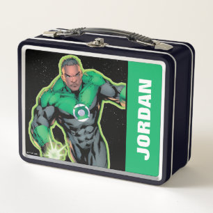 Green Lantern John Stewart Metall Brotdose