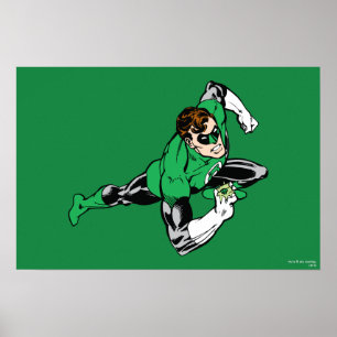Green Lantern Leap Rechts Poster