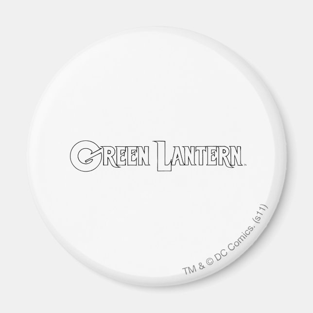 Green Lantern Logo 10 Magnet (Vorne)