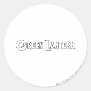 Green Lantern Logo 10 Runder Aufkleber