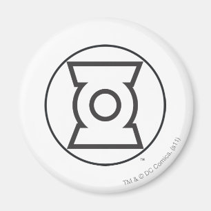 Green Lantern Logo 12 Magnet