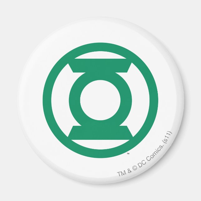 Green Lantern Logo 13 Magnet (Vorne)