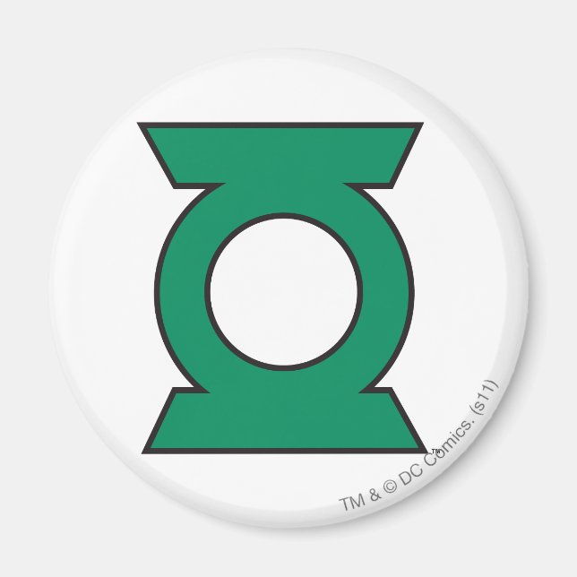 Green Lantern Logo 15 Magnet (Vorne)