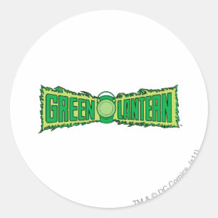 Green Lantern Logo 4 Runder Aufkleber
