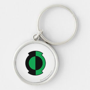Green Lantern Logo Gedreht Schlüsselanhänger