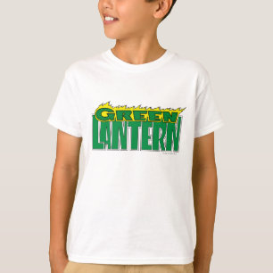 Green Lantern Logo - Gelbe Flammen T-Shirt
