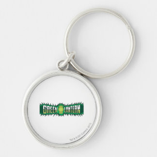 Green Lantern Logo - Grüne Flammen Schlüsselanhänger