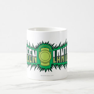 Green Lantern Logo - Grüne Flammen Tasse