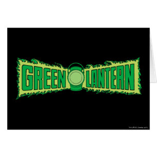 Green Lantern Logo mit Lattern