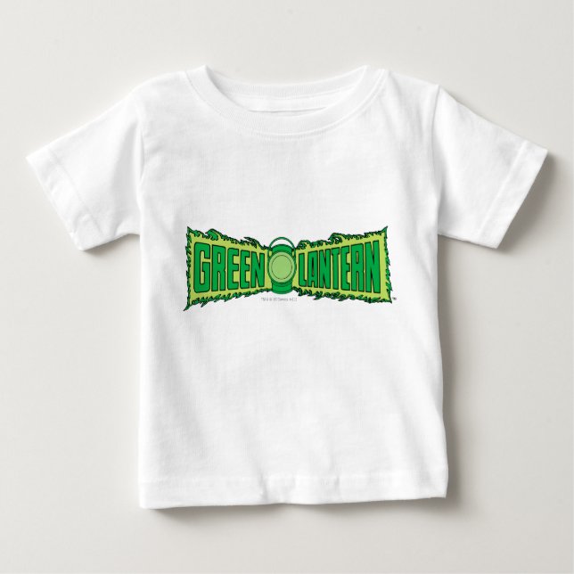 Green Lantern Logo mit Lattern Baby T-shirt (Vorderseite)