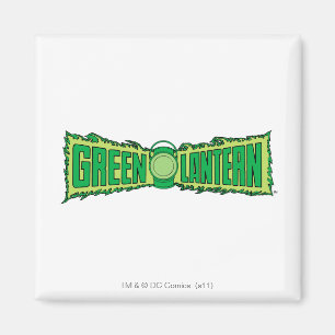 Green Lantern Logo mit Lattern Magnet