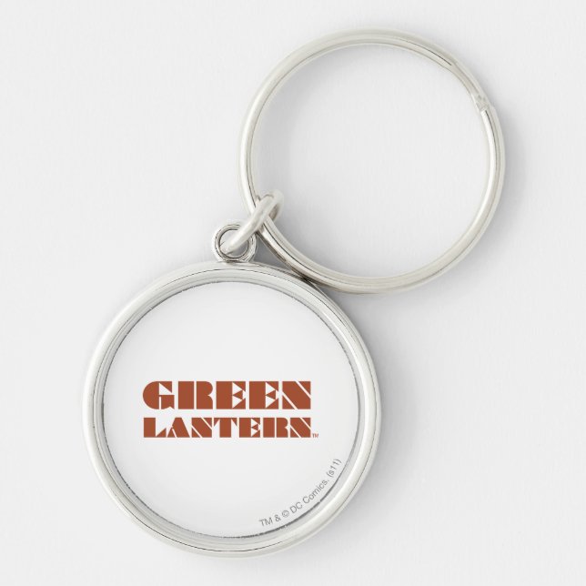 Green Lantern Logo - Tan Schlüsselanhänger (Vorne)