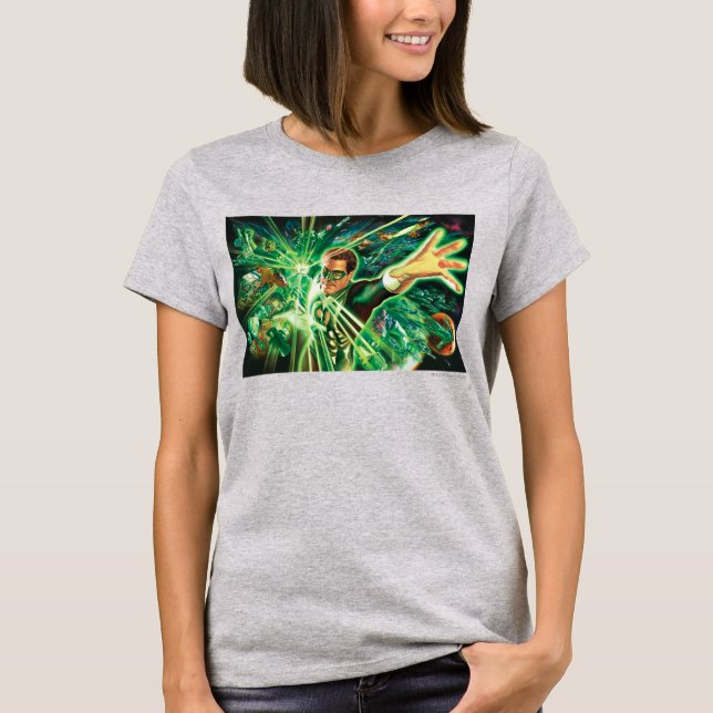 Green Lantern Painting T-Shirt (Vorderseite)