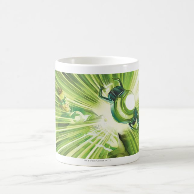 Green Lantern Power Kaffeetasse (Mittel)
