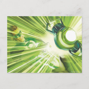 Green Lantern Power Postkarte