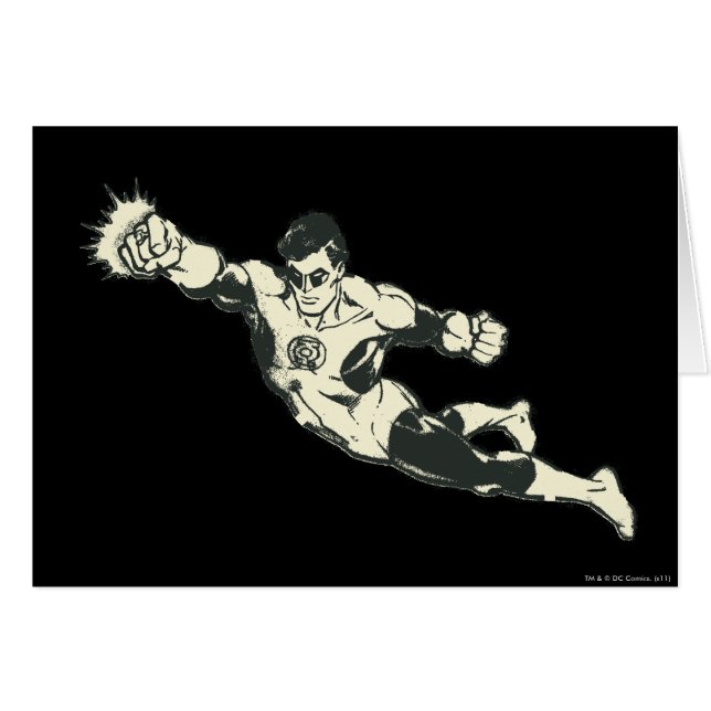 Green Lantern Punches Grunge (Vorderseite (Horizontal))