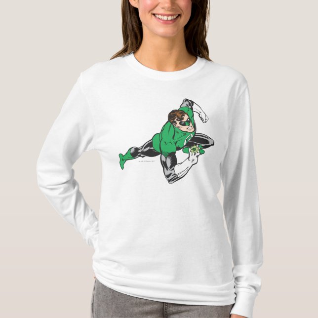 Green Lantern Runs T-Shirt (Vorderseite)