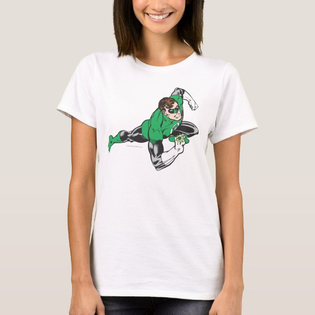 Green Lantern Runs T-Shirt (Vorderseite)