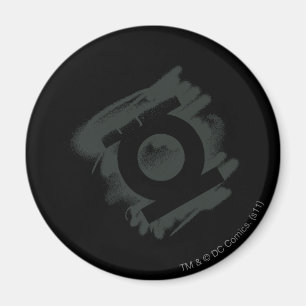 Green Lantern Spray Symbol Magnet