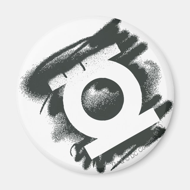 Green Lantern Spray Symbol Magnet (Vorne)