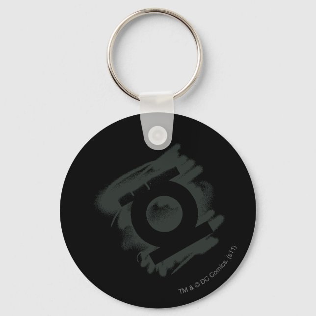 Green Lantern Spray Symbol Schlüsselanhänger (Vorderseite)